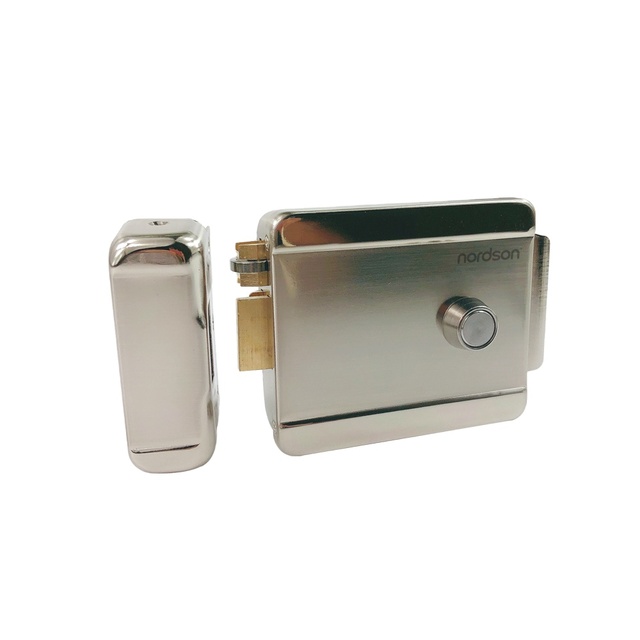 Wear-resisting Fail-secure Type Apartment Iron Gate Smart Door Electric Rim Lock