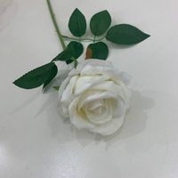 Hersteller Großhandel Künstliche Einzelne Seidenrosen in Rot, Weiß, Blau, Rosa, Lila, Maßgefertigte Dekorative Rosen