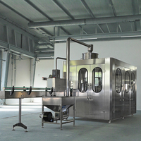 Ligne de production complète de remplissage de boissons PET Z 3 en 1, machine automatique pour l'huile et l'eau en verre, haute capacité, longue durée de vie