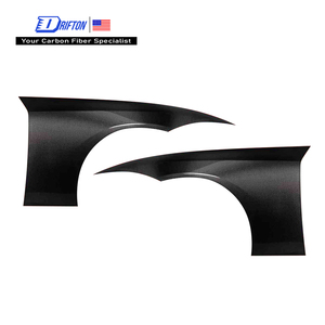 Guardabarros delanteros de fibra de carbono estilo OEM para Nissan Z Fairlady 400Z RZ34 2022+ - Product Image 1