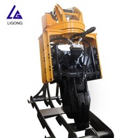 Hydraulischer Ramm kahn für Spund wand, hydraulischer Vibrations hammer, Bagger-Ramm fernbedienung