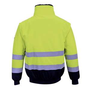 PORTWEST - PJ50YNR5XL Veste pilote haute visibilité 3-en-1 jaune/bleu marine-EAN 5036108263776 HI-VIS WORKWEAR - Product Image 2