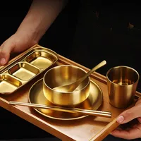 Многофункциональная глубокая миска из нержавеющей стали в корейском стиле для смешивания, приготовления супов, риса, салатов и других блюд