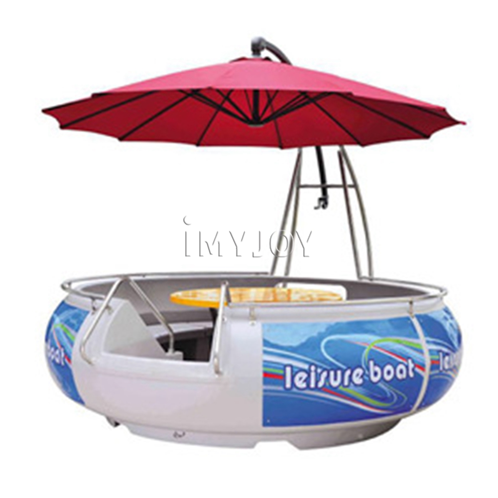 Оборудование для аквапарка развлечений, яхты, роскошный электрический велосипедный пончик из стекловолокна, лодка для барбекю и такси