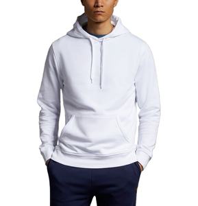 Custom Street Wear Blank Heavy Pullover Hoodies bolsillos laterales de lujo 100% algodón Heavyweight Fleece Oversized Men Hoodie - Product Image 2