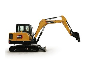 Excavatrice compacte Sany SY55U, édition Enjoyment, nouvelle conception, excavatrice sur chenilles - Product Image 2