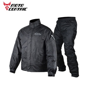 2022 moto imperméable costume imperméable <span class=keywords><strong>cyclisme</strong></span> imperméable + pantalon de pluie léger pliable coupe-vent veste costumes moto costume - Product Image 2
