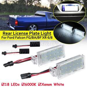 2 pièces, éclairage de plaque d'immatriculation LED pour voiture, lampe de plaque d'immatriculation pour Ford Falcon BA BF XR 6/8 2003-2008 pour Territory SX/SZ - Product Image 1