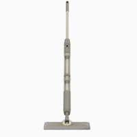 Serpillère électrique sans fil à pulvérisation plate avec réservoirs d'eau propre et sale, silencieuse, idéale pour les espaces sous les canapés et les lits, usage domestique, 100-240V