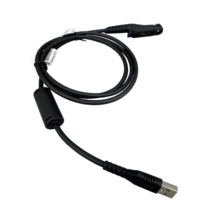Cable de Programación Motorola PMKN4265, Cable de Datos USB Compatible con Radios Digitales Portátiles Motorola Serie R7 R7A