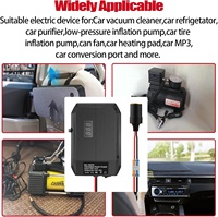 Adaptateur abaisseur de tension 18V vers 12V pour batterie Milwaukees 18V, prise allume-cigare, convertisseur DIY, station d'alimentation pour tous les appareils automobiles