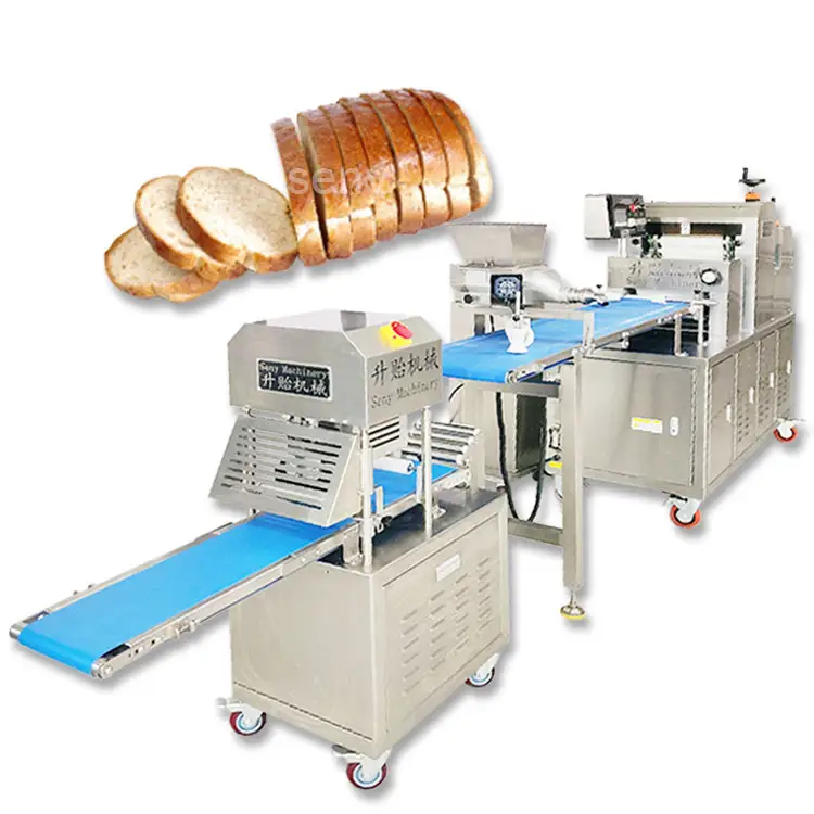 2022 High Speed 20~120pcs/min Commercial Toast Forming Machine Bread Making Machine