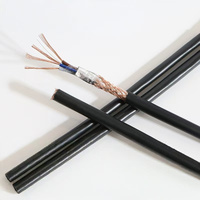 Câble RVVP multiconducteur en cuivre étamé/nu, blindé, gaine PVC, IP68, pour système de surveillance de sécurité