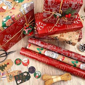 Hot Factory Selling Luxury Christmas Holiday Gift Wrap 50*70cm <b>Roll</b> <b>Paper</b> for Packaging Gift <b>Wrapping</b> <b>Paper</b> - Product Image 2