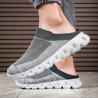 Logo personnalisé unisexe haut baskets de jogging sans lacet tissu respirant confortable usine nuage chaussures de course pour femmes hommes