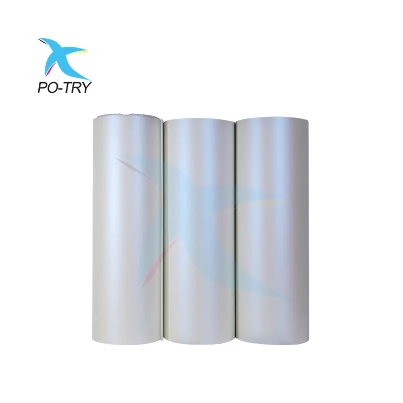 PO-TRY Preço De Fábrica 30cm 60cm DTF Heat Transfer Film Personalizado Têxtil Impressão Laser Film