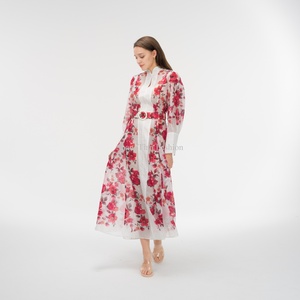 Vestidos Elegantes OEM con Cintura Media, Estampado y Corte Holgado para Mujer - Product Image 2