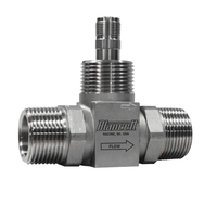 Alat Ukur Aliran Turbin Gas USA Blancett QA400 150 ZI DN150 PN16 STDD, Transmisi Aliran Turbin
