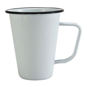 Tazas de Café y Té al por Mayor para Sublimación, Tazas de Esmalte en Blanco de 12oz, Tazas de Metal de Acero Coloridas para Sublimación de 500ml - Product Image 1