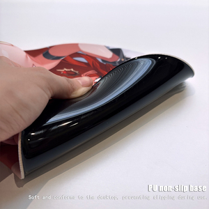 แผ่นรองเมาส์อนิเมะ 3 มิติ แบบรองรับข้อมือ ผ้า 2 ทาง สัมผัสนุ่ม สำหรับเล่นเกมส์ ทำงาน ออกแบบเองได้ เป็นของขวัญ - Product Image 6