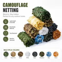 Filet de camouflage double couche 150D épaissi pour la chasse, le tir et la décoration de jardin