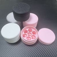 Boîte de rangement pour flacons en plastique de 3 ml, forme rectangulaire, design portable, impression numérique, couleur personnalisable, vente en gros, étui pour flacons de peptides
