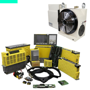 4th 4 trục đường kính 200 mét Worm Gear ngang nghiêng chỉ mục cam bảng quay cho fanuc hệ thống với fanuc ổ đĩa và động cơ - Product Image 3