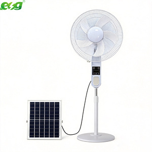Ventilador Solar Portátil <span class=keywords><strong>Seguro</strong></span> y Duradero de 25W con Control Remoto, Panel Solar, 6 Velocidades de Viento, Salida USB, Luz Nocturna, Luz Antimosquitos - Product Image 3