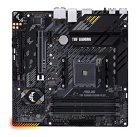 热销华硕 TUF GAMING B550M-PLUS 电脑主板 AMD B550 DDR4 128GB RAM 插槽 AM4 M-ATX SATA 翻新台式机