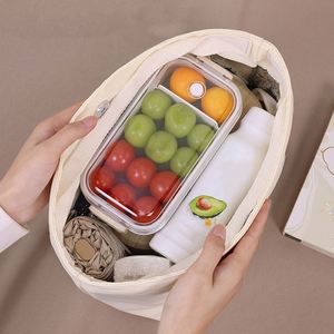 Sac à lunch portable avec fermeture éclair, léger, imperméable, en aluminium, pour les employés de bureau et les étudiants - Product Image 4