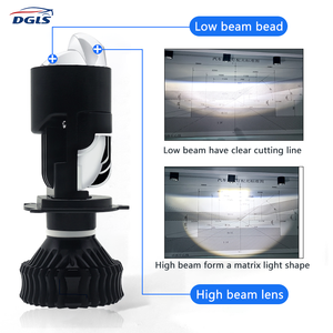 DGLS-proyector de faros led para coche, miniproyector con chip 3570CSP, y9, y9s, y6, y7, y8, h4, precio al por mayor - Product Image 5