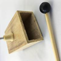Diapason d'expérimentation acoustique 512 Hz en bois, boîte à son à résonance, matériel d'acoustique physique, modèle YY003 Chine