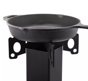Tent Heater Wood Burning small wood Stove Camping mini coal pellet Rocket Stove with Handle - Product Image 2