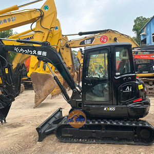 कुबोटा KX165-5 मिनी खुदाई के अंगूठे के काले जापानी मूल 5.5टन 6t रबर ट्रैक छोटे डिगर कॉम्पैक्ट खुदाई आडोरा - Product Image 4