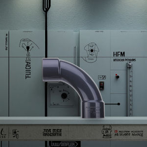 Upvc लंबे त्रिज्या अनुकूलित पाइप 90 डिग्री कोहनी 2-1/2 में मोड़। कृषि प्लास्टिक पीवीसी नाली स्वीप मोड़ - Product Image 4