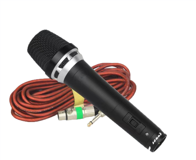 GPUB Y9 High Quality Professional Cardioid Wired Dynamic Vocal Microphone for Singing XLR with 5m Audio Cable Metal Material