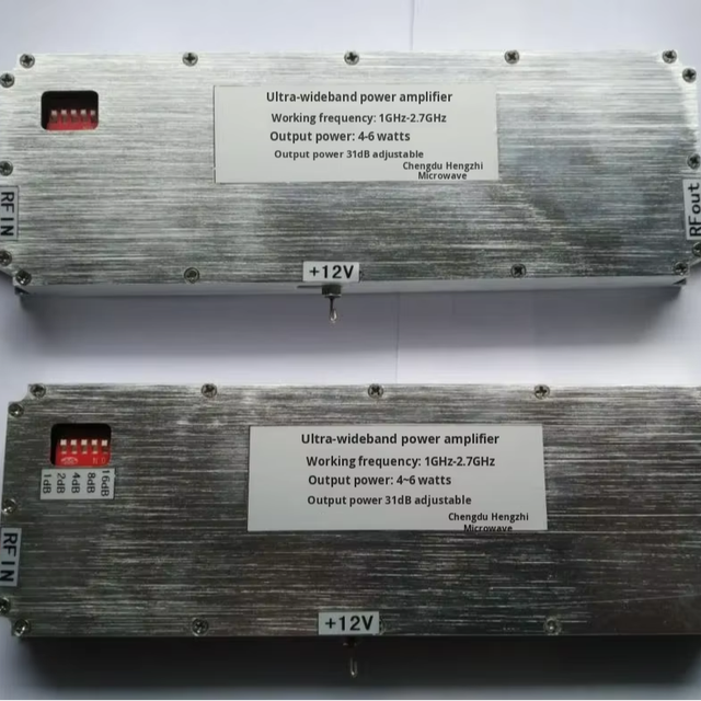 RF Power Amplifier 1GHz-2.7GHz Wideband Output Power 5-8 Watt
