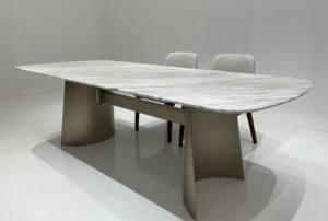 Table de salle à manger Elefante super luxe 10 places meubles de salle à manger table en marbre - Product Image 3