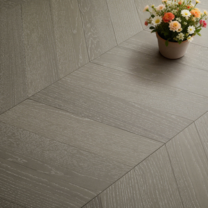 Suelo de Madera Maciza JXZ con Garantía de Un Año, Disponible en EE. UU., Insonorizado y Ecológico, Suelo de Madera de Nogal Americano - Product Image 1