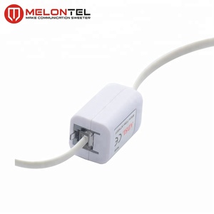 MT-5703 RJ11 ADSL VDSL Single Port Modem Splitter Filter Simple Micro Filter ADSL Filter