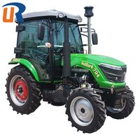 50HP 60HO 70HP traktor pertanian Multi fungsi kuat dan kompatibel dengan berbagai alat untuk semua operasi pertanian