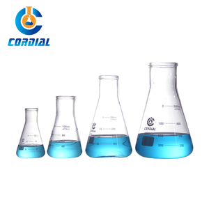 CORDIAL <strong>Conical</strong> <strong>Flask</strong> 50ml 100ml 150ml 200ml 250ml 500ml 1000ml 2000ml 5000ml Erlenmeyer <strong>Flask</strong> with Narrow and Wide Mouth - Product Image 2