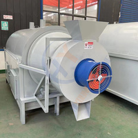 Nettoyeur électrique rotatif de grain de maïs d'époxy Lpg Paddy de l'industrie des océans séchoir à tambour de la Chine de bonne qualité