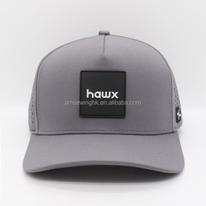 Custom Oxford 5 Panel Hand Embroidery Logo Dot Pattern Classical Two Tone Hip-hop Street Style Baseball Cap - Product Image 1