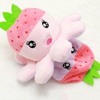 Jouets en peluche poulpe réversibles créatifs avec double face Fruit Mood personnalisés 20 cm Mignons peluches en peluche Juguetes De Pulpo