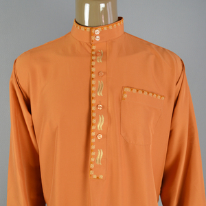2017 Indonesia Latest Jubah Trendy Abaya for <strong>Men</strong> Wholesale Jubah for Muslim <strong>Men</strong> Kurta Designs for <strong>Men</strong> <strong>Shalwar</strong> <strong>Kameez</strong> Design - Product Image 5