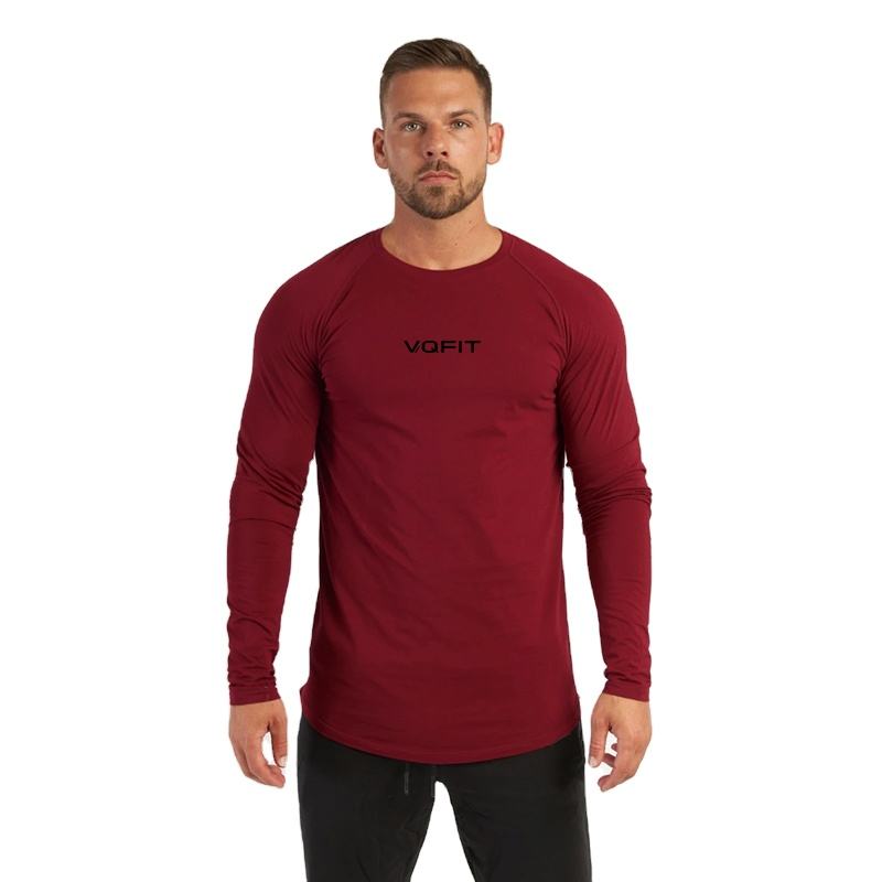 Fitness Sports Gym Long Sleeve T Shirt Men's Jersey