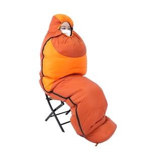 Sac de couchage momie en duvet de canard léger, imperméable et portable pour toutes les saisons, idéal pour le camping par temps froid, avec sac de compression – Vente en gros usine - Product Image 2