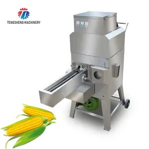 Endüstriyel elektrikli ticari taze mısır sheller fasulye mısır harman makinesi TATLI MISIR harman makinesi satılık