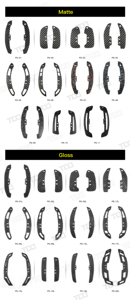 TDD Magnetic Carbon Fiber Customization Available Paddle Shifters <b>Board</b> Does not include hardware - Product Image 4
